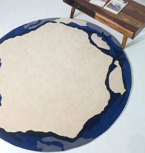 Premium Round Handmade Hand Tufted Carpet (200cm)