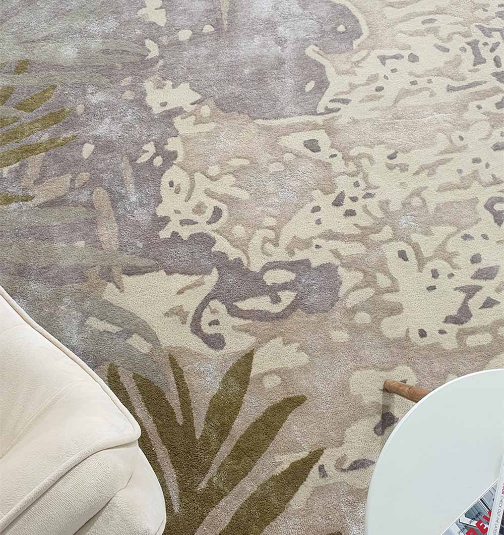 Premium Round Handmade Hand Tufted Carpet (200cm)