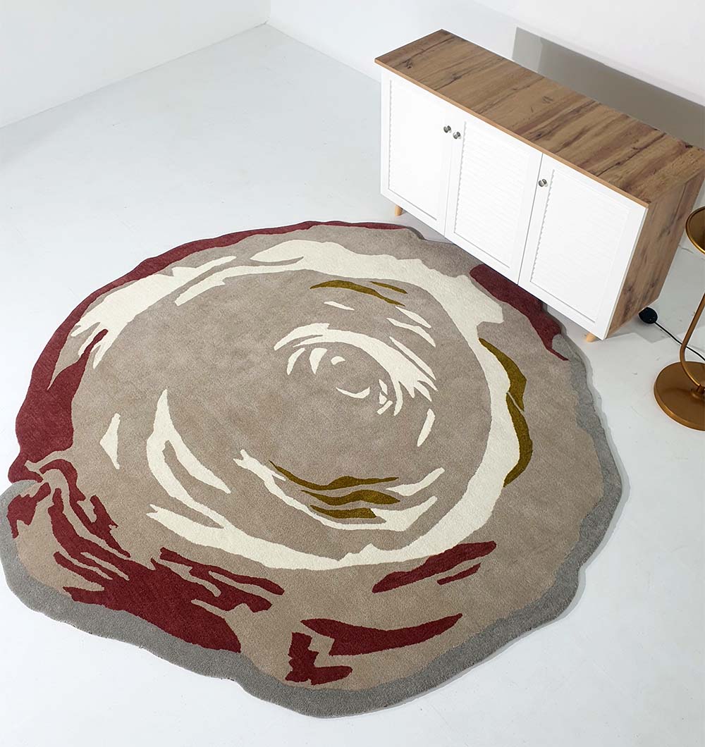 Premium Handmade Multi Colour Carpet (200cm)