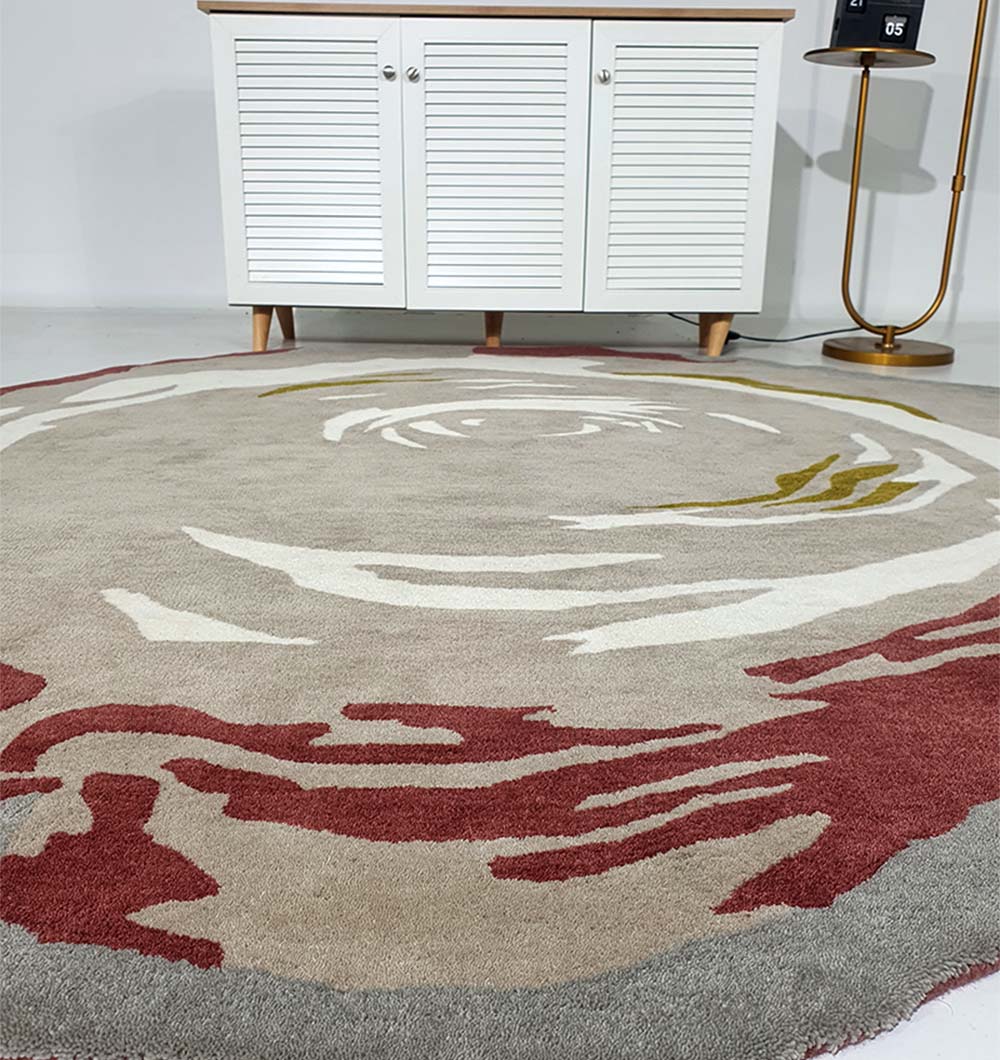 Premium Handmade Multi Colour Carpet (200cm)