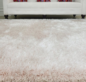 Light Pink Color Home Decor Shaggy Rug 300×400 CM