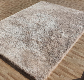 Light Pink Color Bedroom Shaggy Rug 250X350 CM