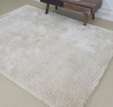 White Color Shaggy Rug 300×400 CM