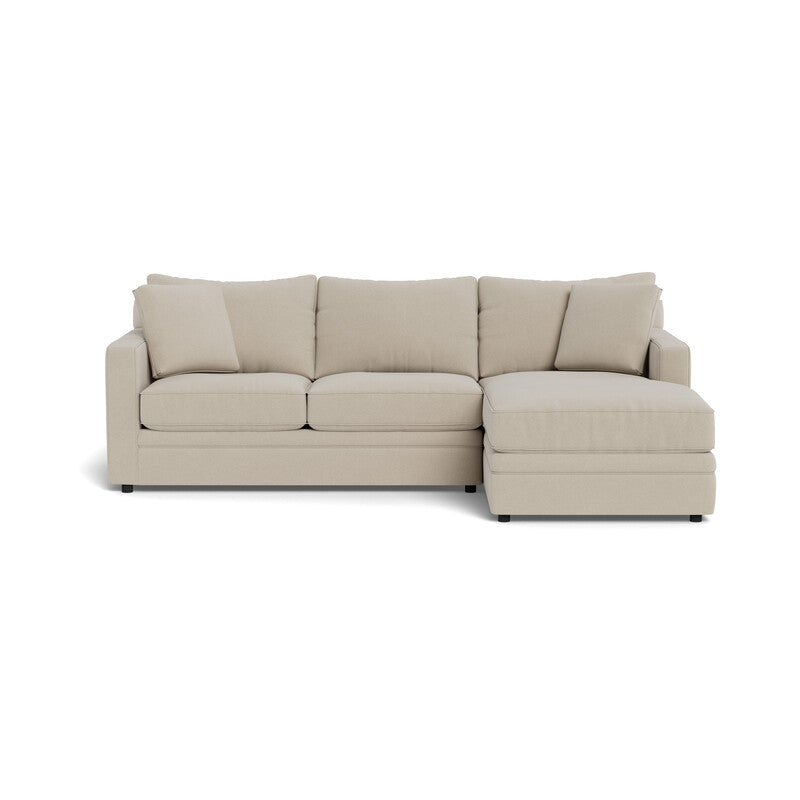 HAND CRAFTED TROPEZ BEIGE L SHAPE MODULAR SOFA