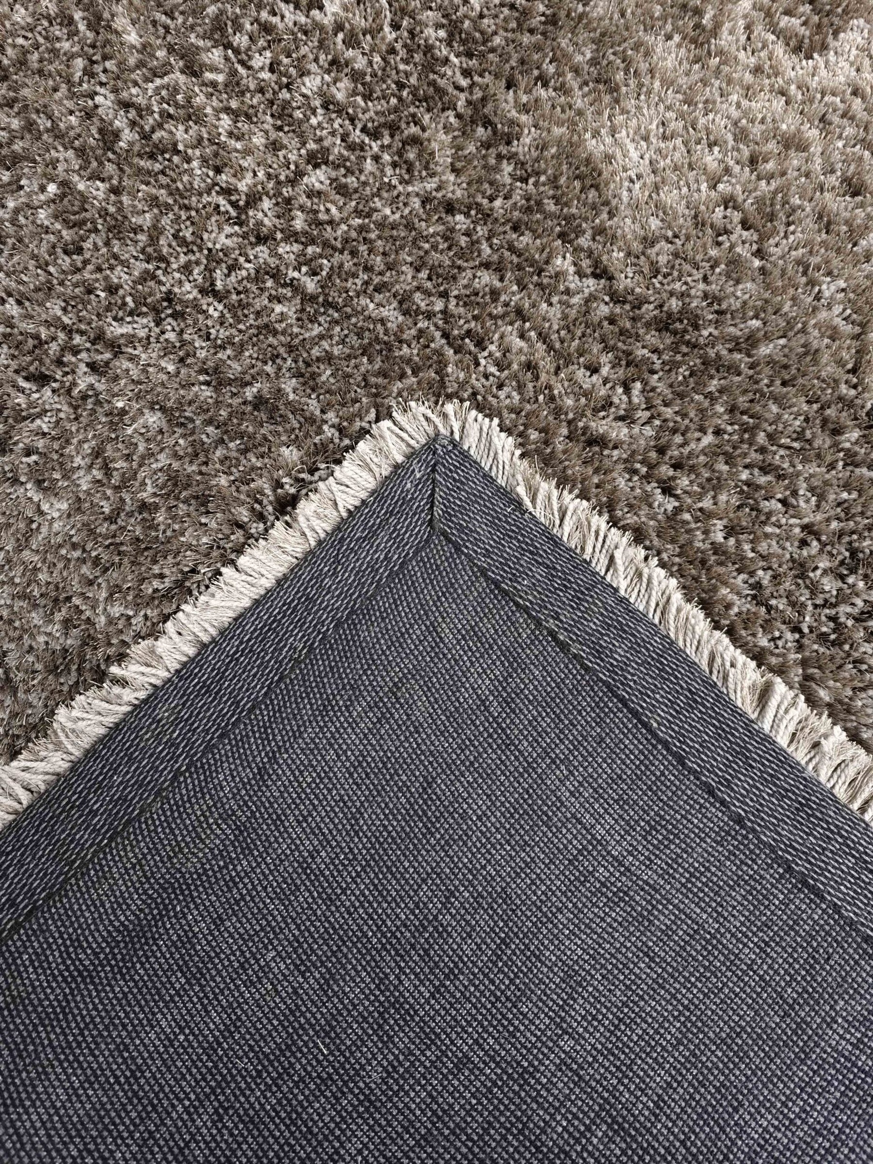 Grey Color Shaggy Rug 170X240 CM