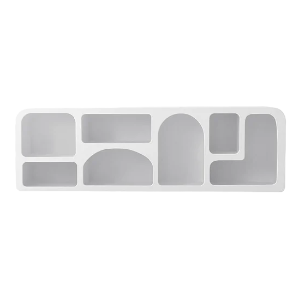 HAND MADE ATHENA WHITE TV STAND