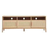 HAND MADE BALINESE INSPIRED RATTAN ENTERTAINMENT TV UNIT