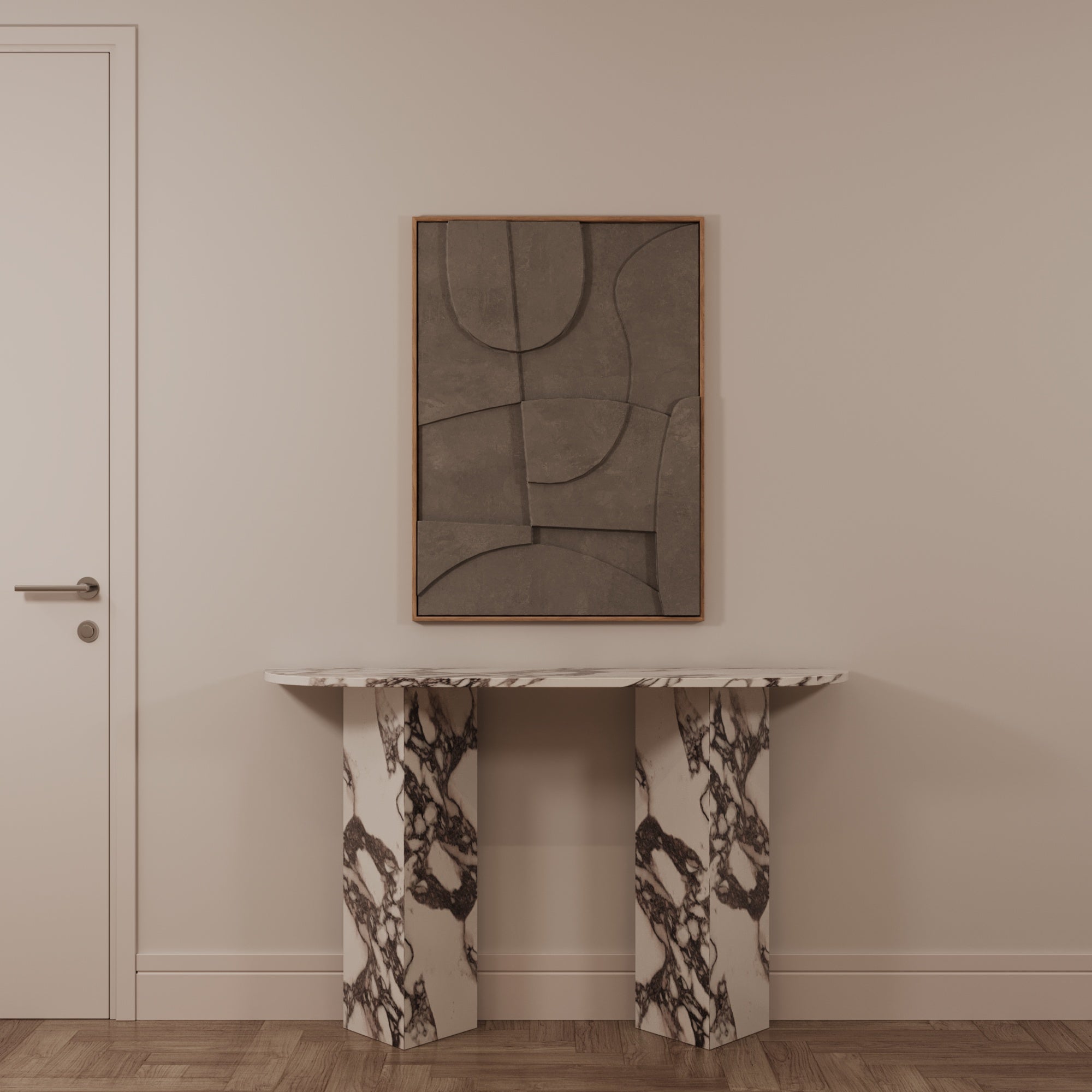 Tara Calacatta viola Console Table