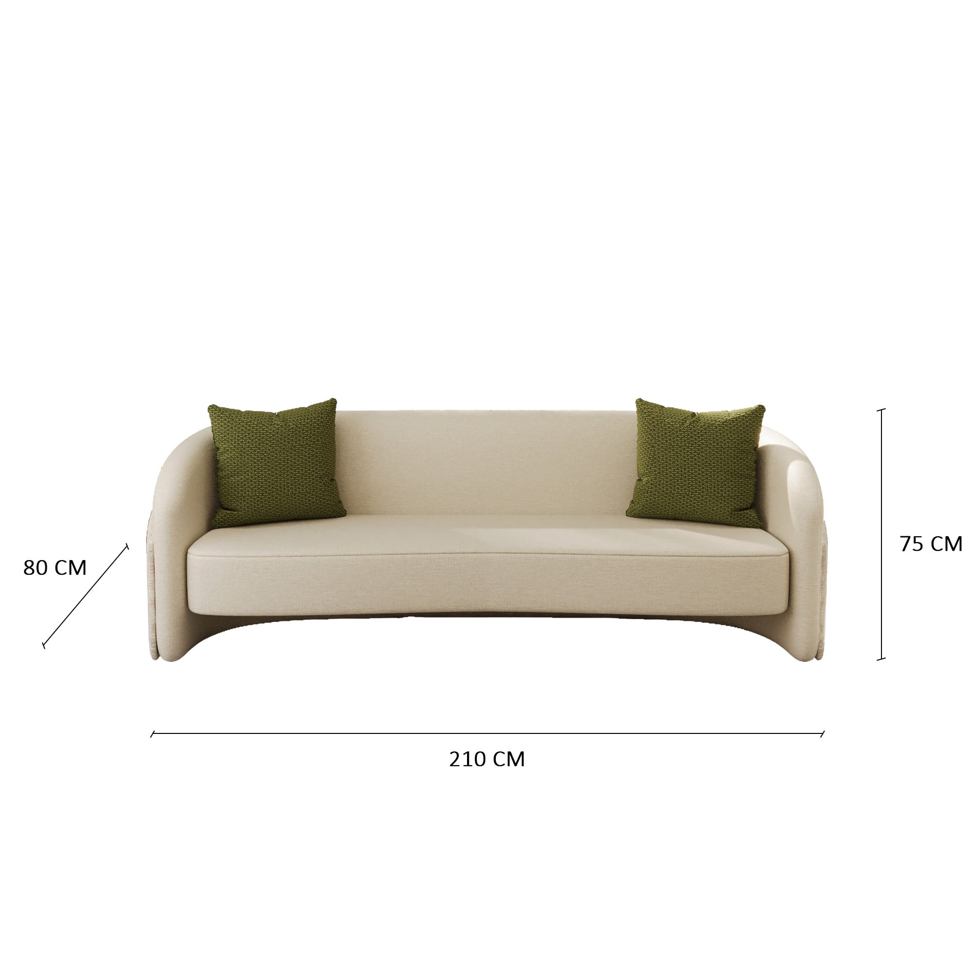 Arden Curved Sofa