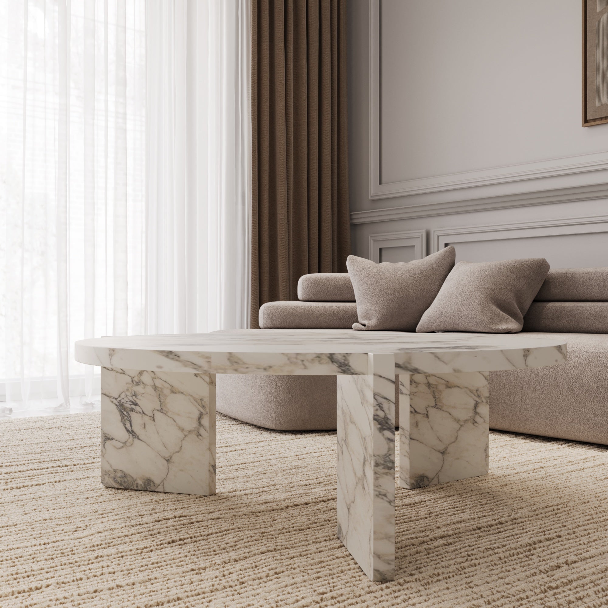 Belgravia Arabescato Coffee Table