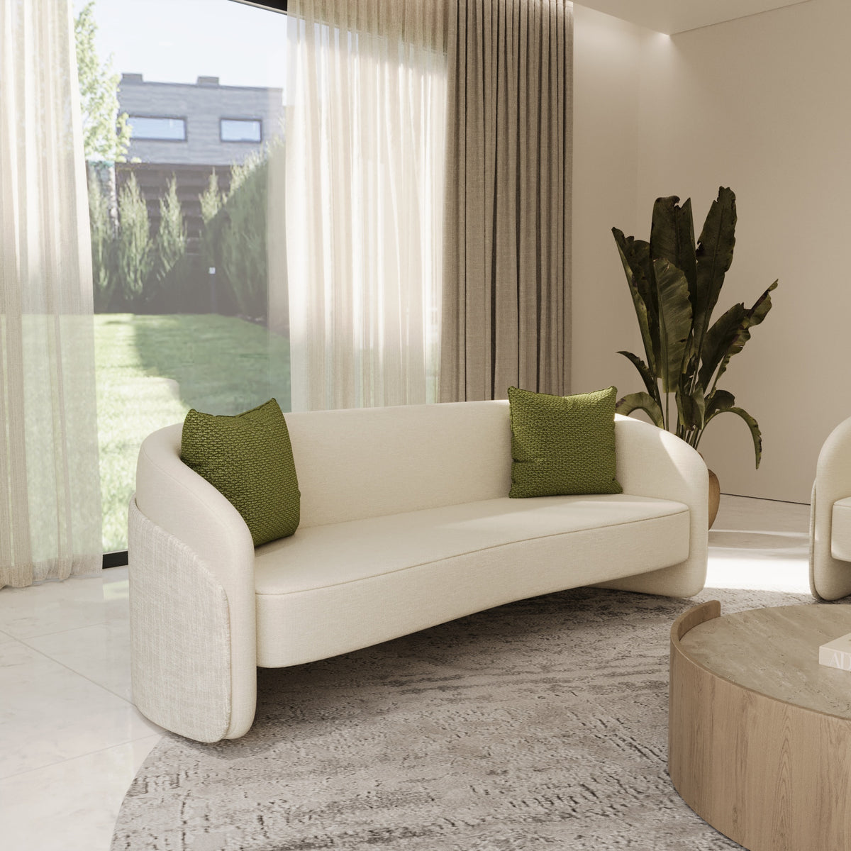 Arden curved sofa by The Gallery Home