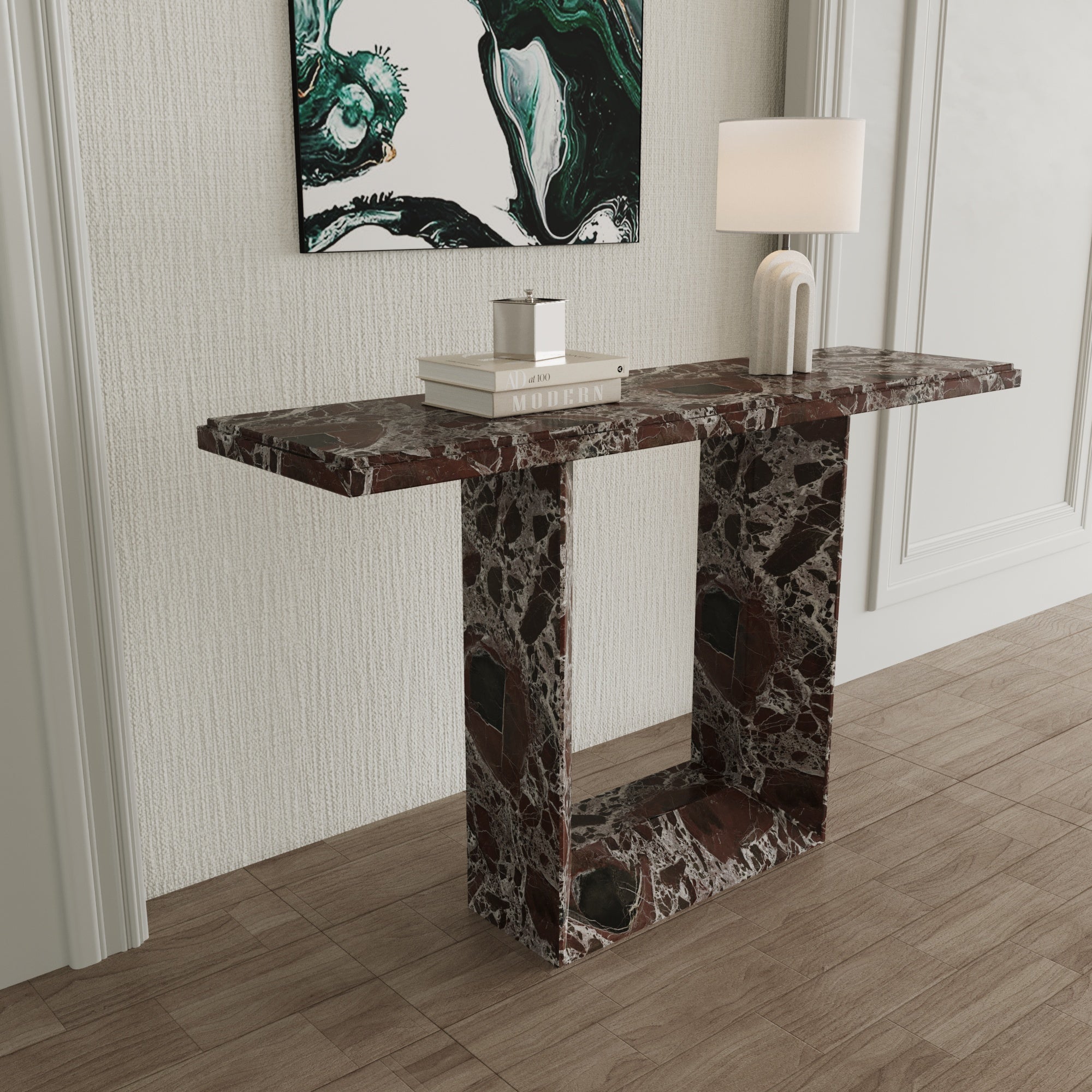 Burlington Rosso Levanto Console Table