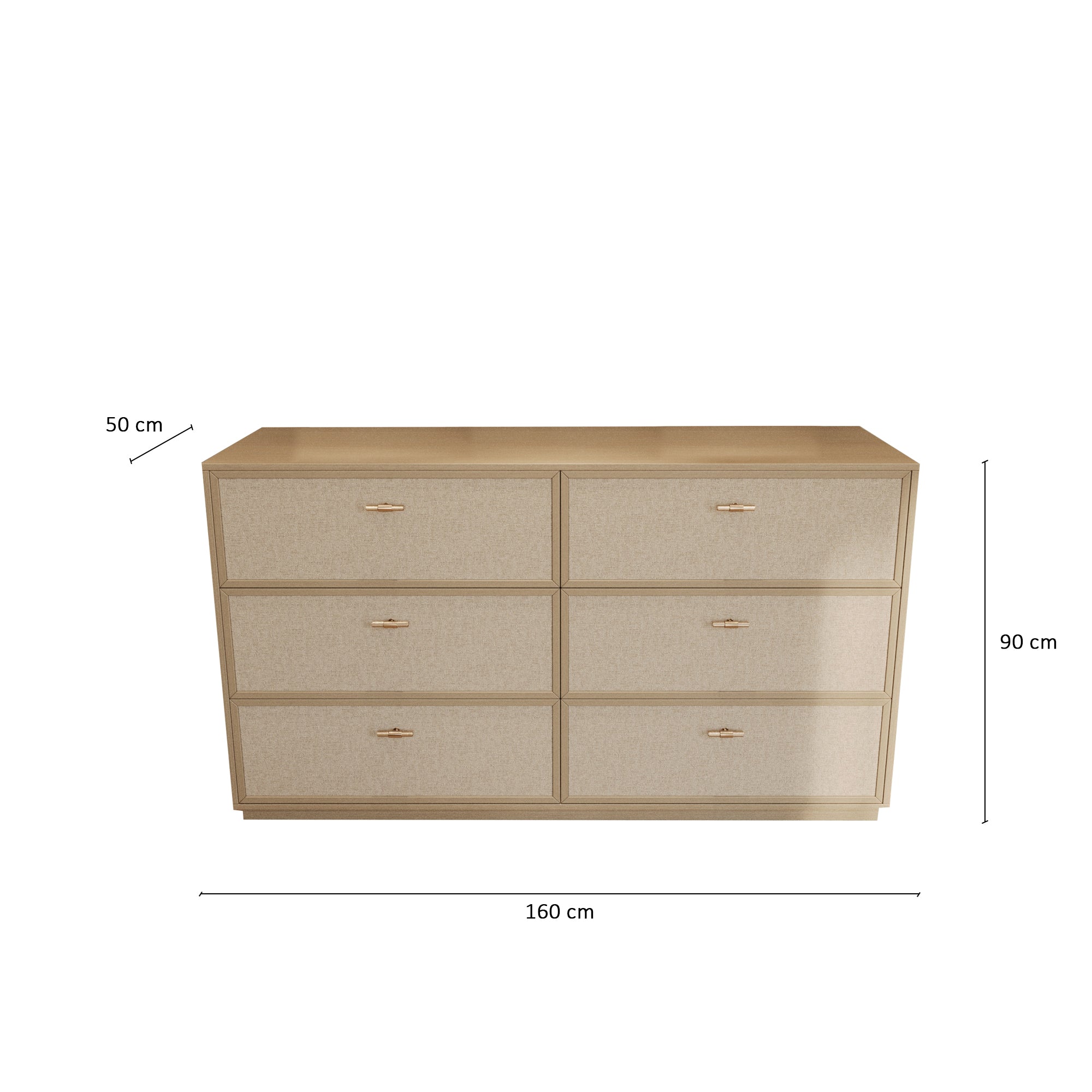 Rialto Fabric Dresser