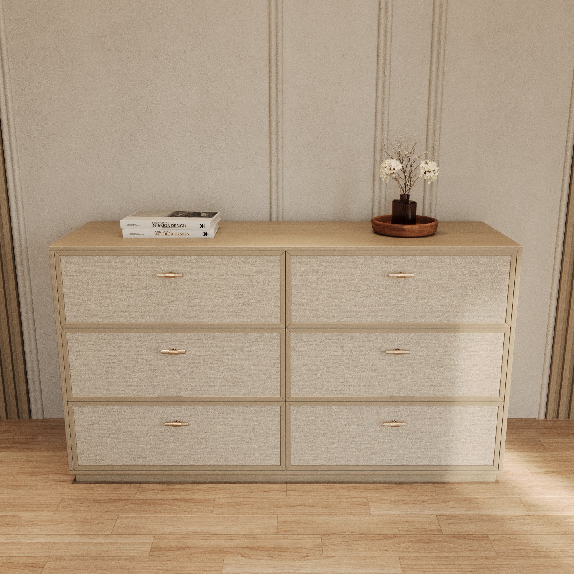 Rialto Fabric Dresser