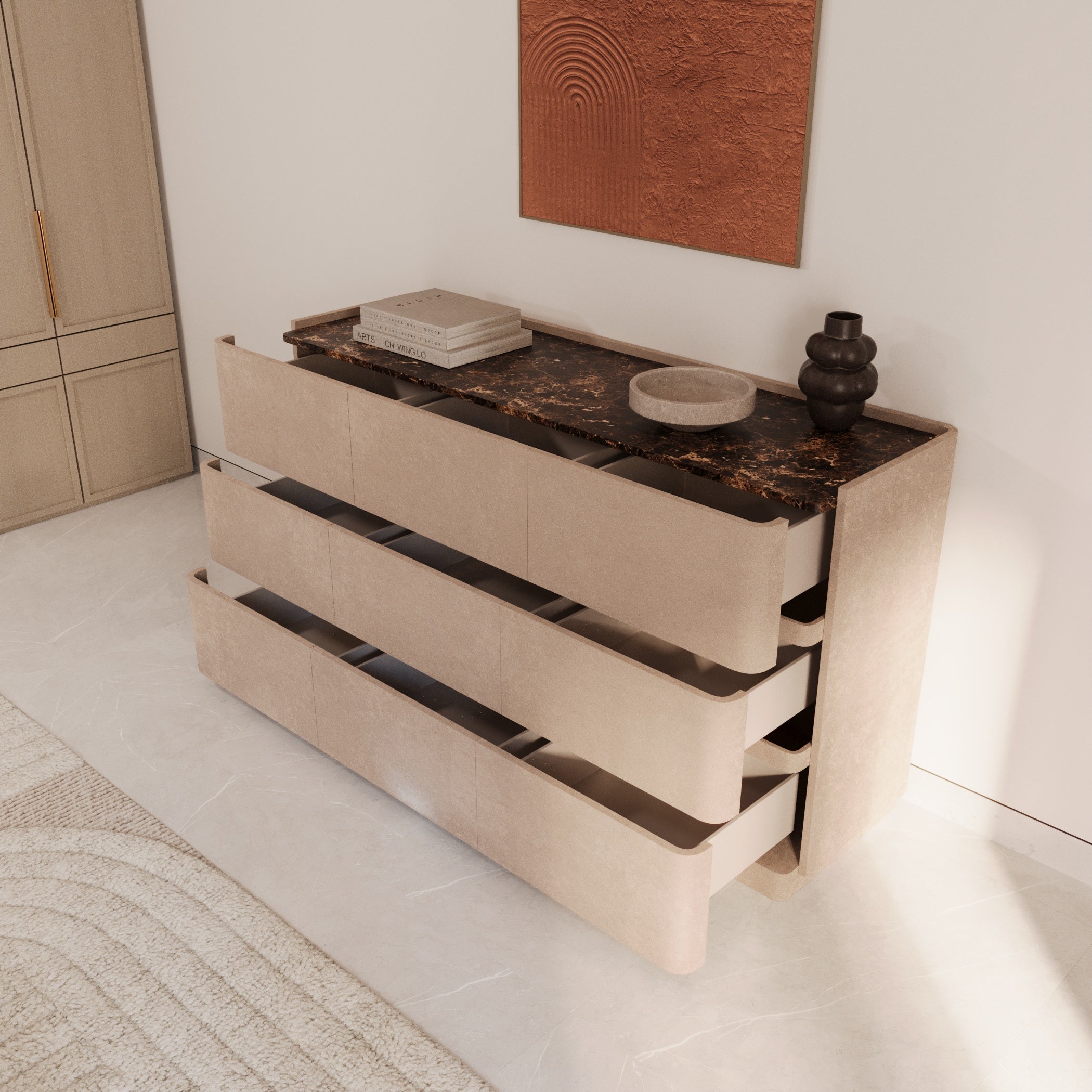 Harrogate Suede Dresser