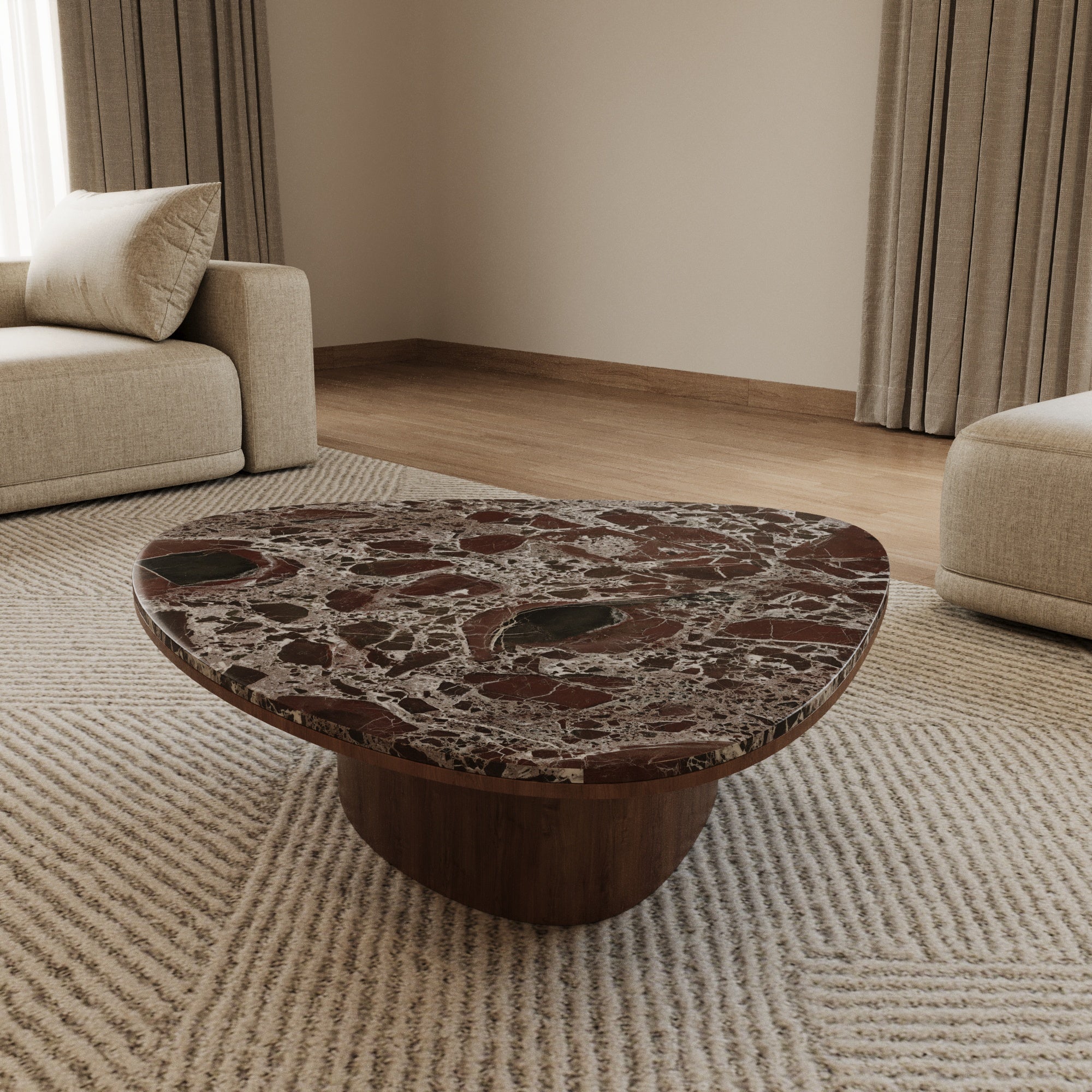Magnus Rosso Levanto Nesting Coffee Table