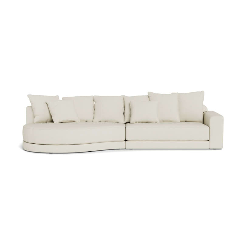 HAND CRAFTED CELINE BEIGE SOFA