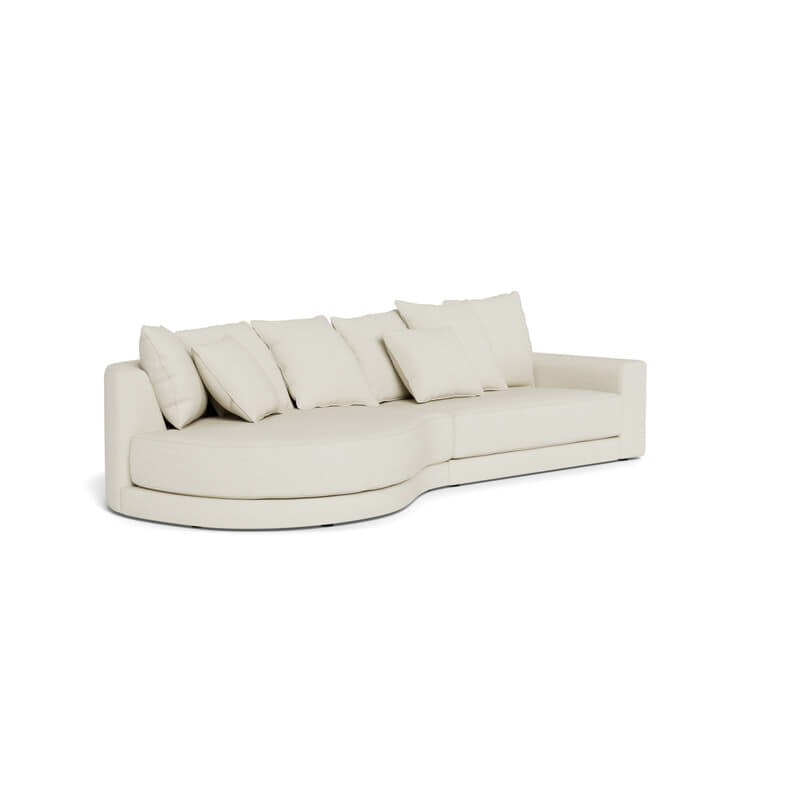 HAND CRAFTED CELINE BEIGE SOFA