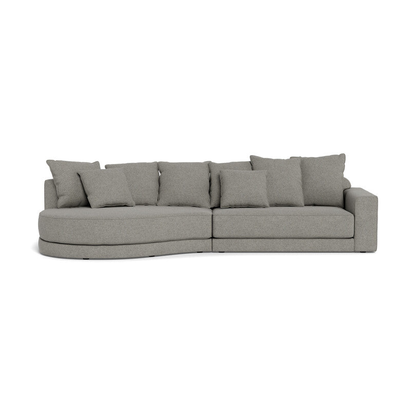 HAND CRAFTED GREY BEIGE SOFA