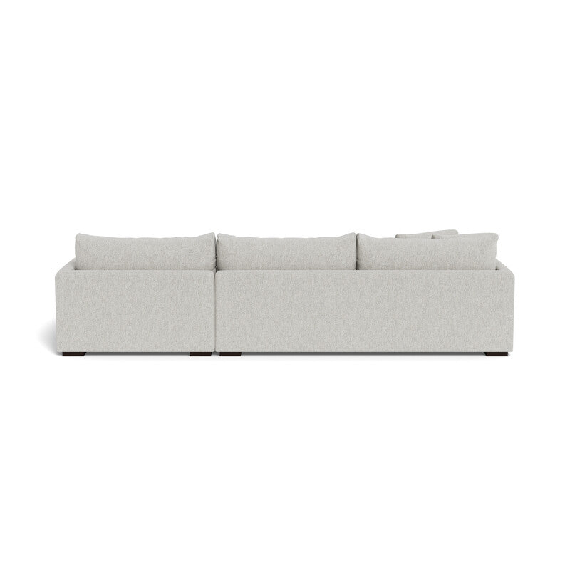 HAND CRAFTED KENZIE GREY CORNER SOFA