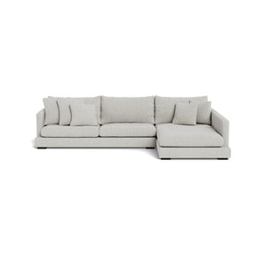 HAND CRAFTED KENZIE GREY CORNER SOFA