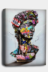 DAVID - GRAFFITI STYLE CANVAS WALL ART