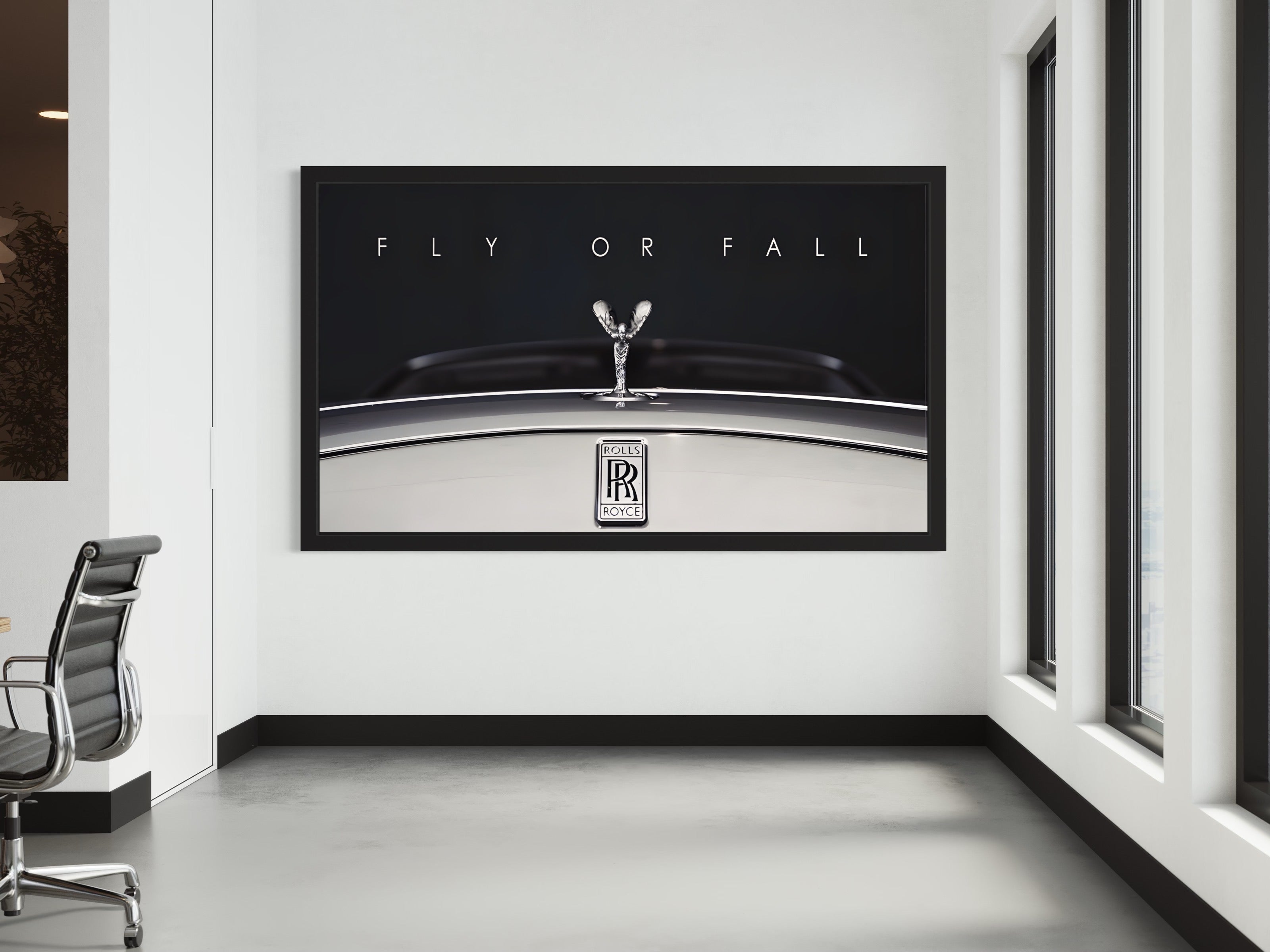 ROLLS ROYCE CANVAS WALL ART