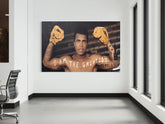 I AM THE GREATEST  MUHAMMAD ALI CANVAS WALL ART