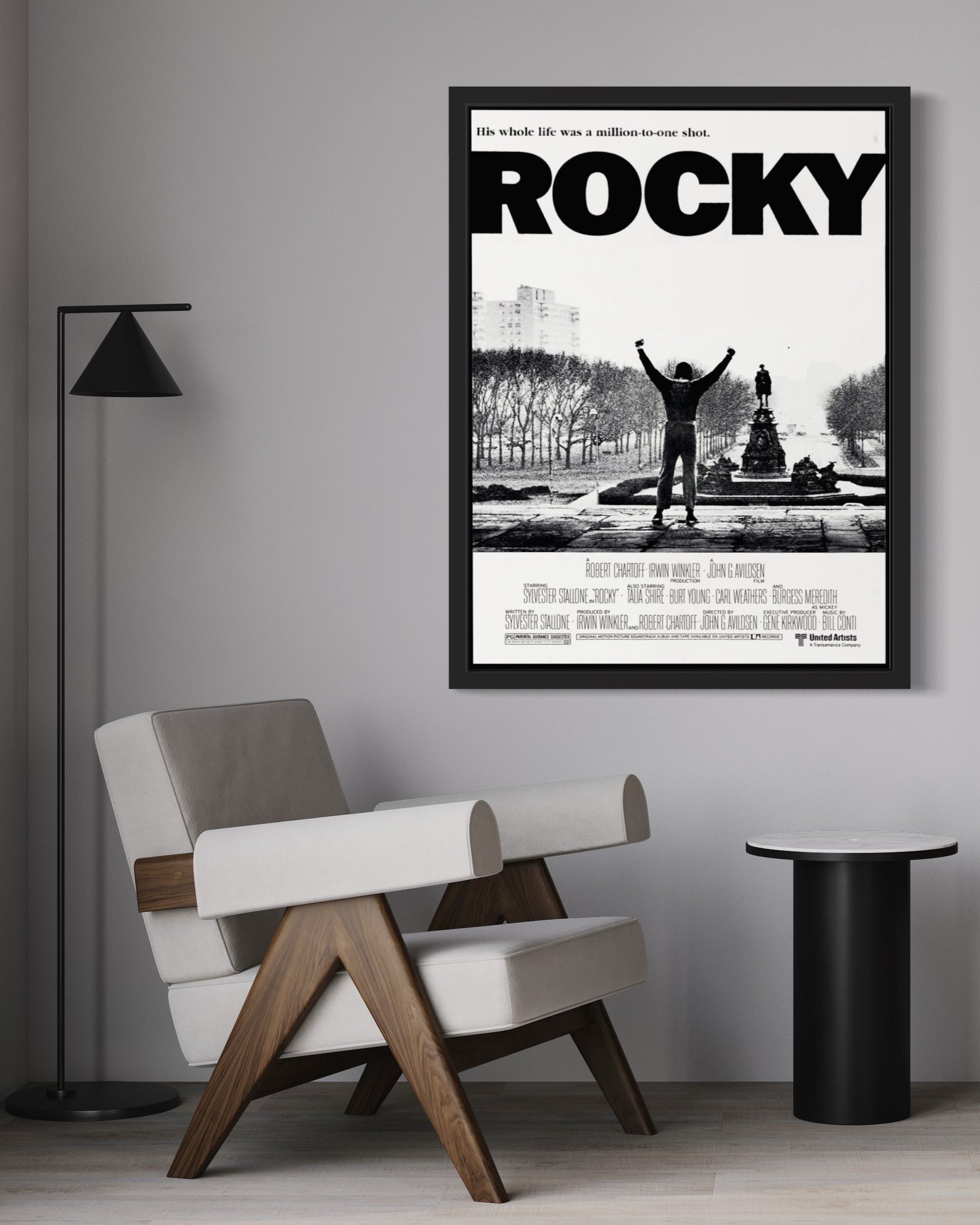 Rocky Vintage Wall Art