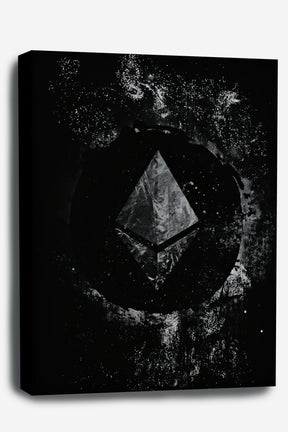 CRYPTO 2 OF 2 CANVAS WALL ART