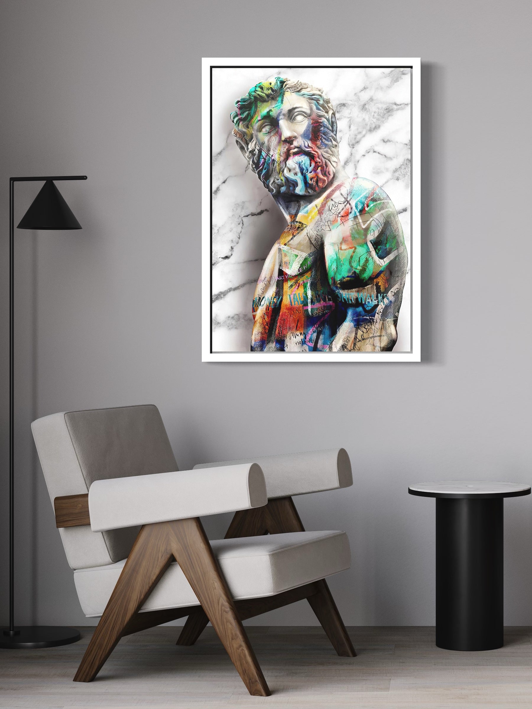 Greek God - 1 of 2  CANVAS WALL ART