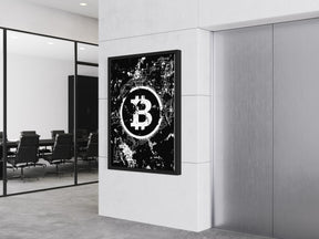 BITCOIN WALL ART