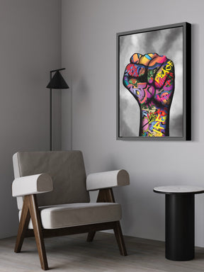 TO THE SKY - GRAFFITI STYLE CANVAS WALL ART